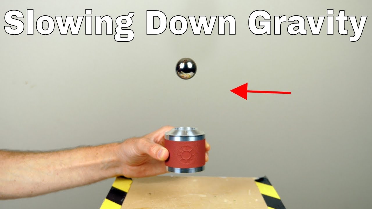 can you make something fall slow the slow falling ball experiment