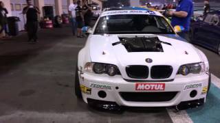 Beast Bmw E46 V10 S85 Drift, Burnout ,Flames , Screaming Like F1