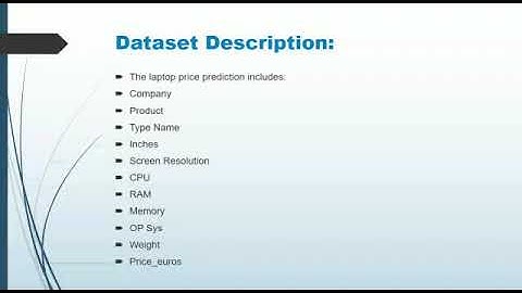 Laptop Price Prediction Using Machine Learning #machinelearning #datascience #ppt