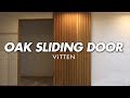W17_Oak Sliding Door / 오크 원목 슬라이딩 문 만들기