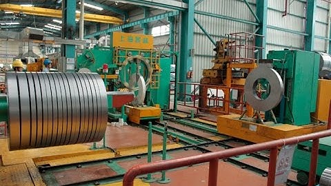 Automatic steel coil packaging line&handling system