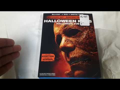 HALLOWEEN KILLS 2021 UNIVERSAL STUDIOS BLU RAY UNBOXING REVIEW!!!