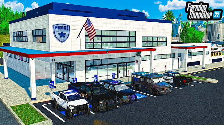NEW POLICE STATION $4,999,999 (POLICE CHASE) | FS22