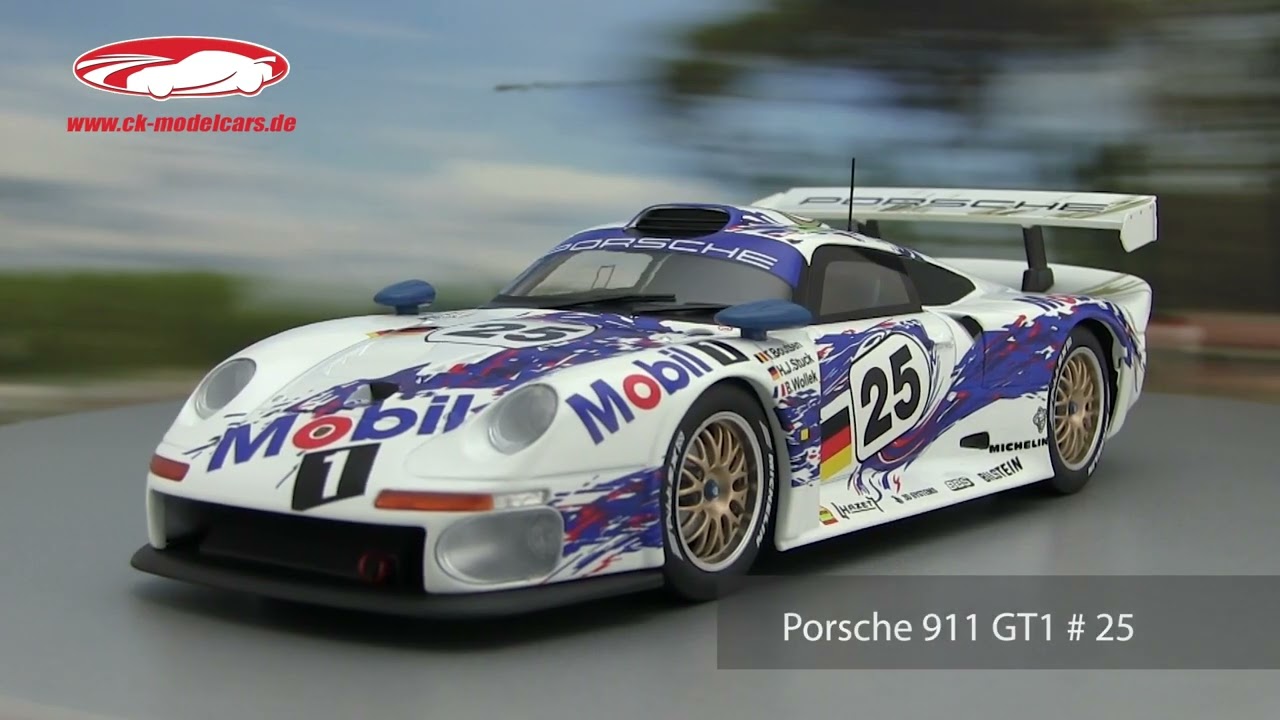 WERK83 1:18 Porsche 911 GT1 #25 2番目 24h LeMans 1996 Stuck