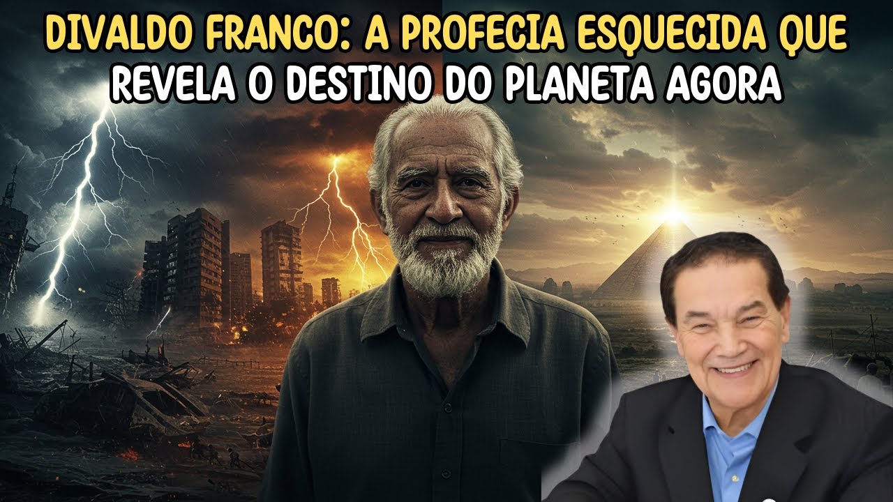 Divaldo Franco: A Profecia Esquecida que Revela o Destino do Planeta AGORA!