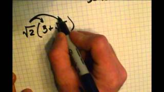 Algebra - Multiply Radicals