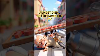Grandpa Was About To Die… But This Baby Police Saved Him 😭🚓#totoboo #shorts #modernheroes #viral