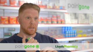PAINGONE ~ New DRTV Ad supporting Lloyds Pharmacies