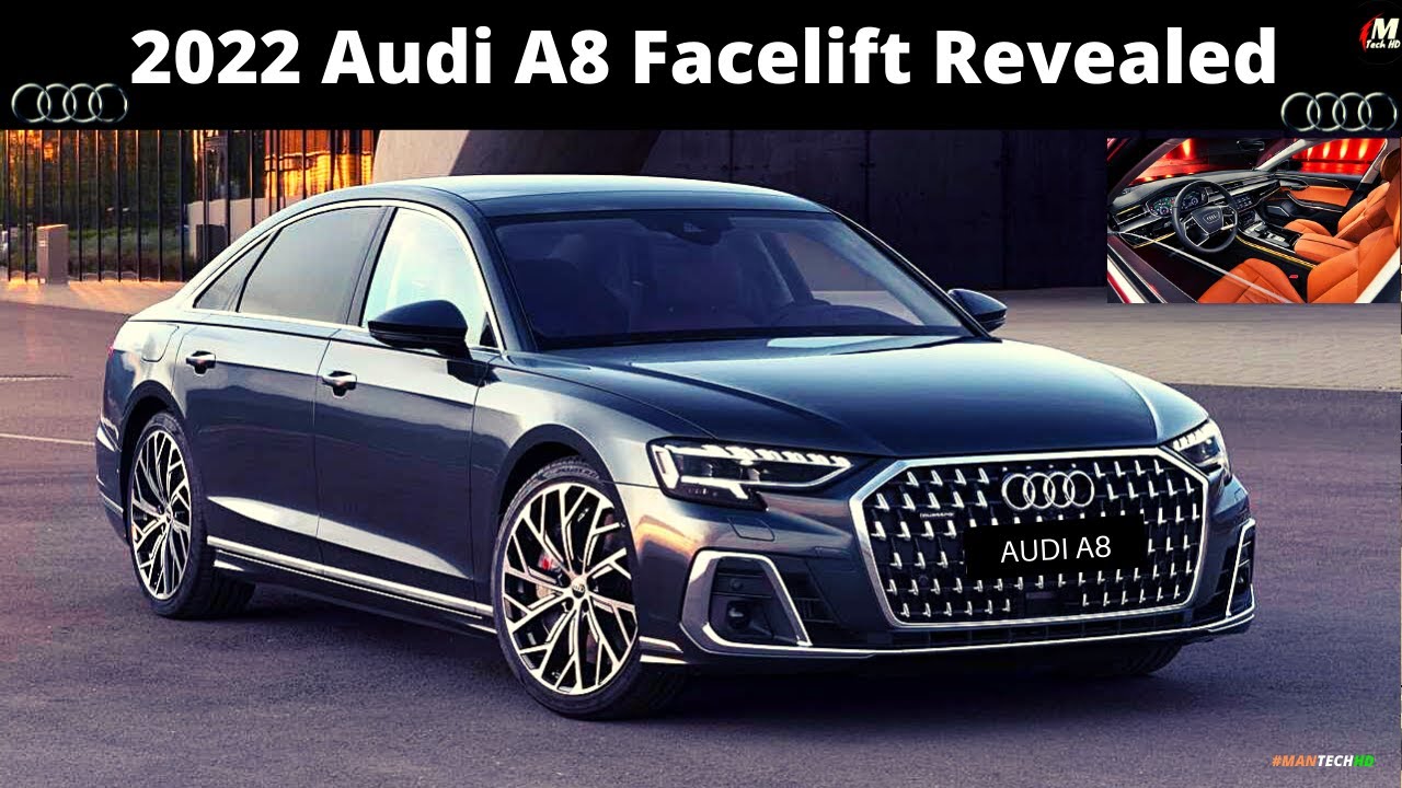 2022 Audi A8 facelift revealed