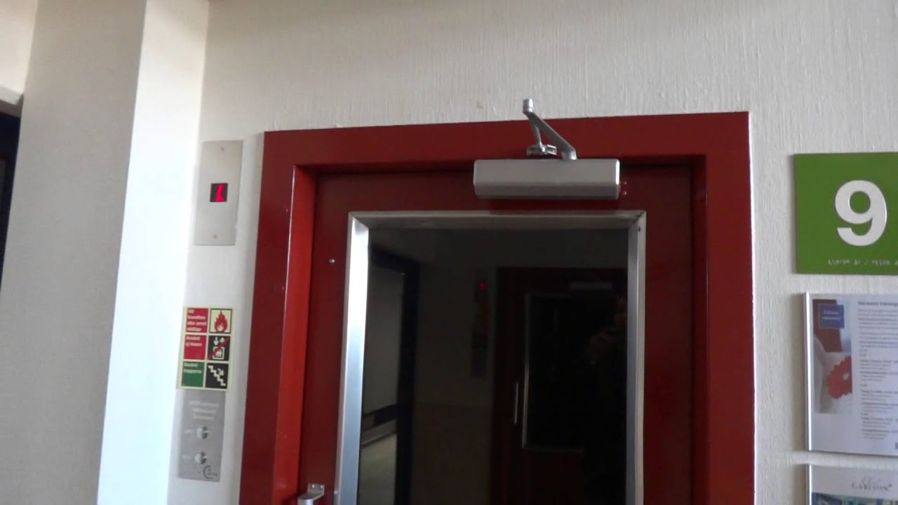 ASEA Graham (Mod. by: HF Advice) traction elevators @ Park Inn Hotel, Solna, Sweden.