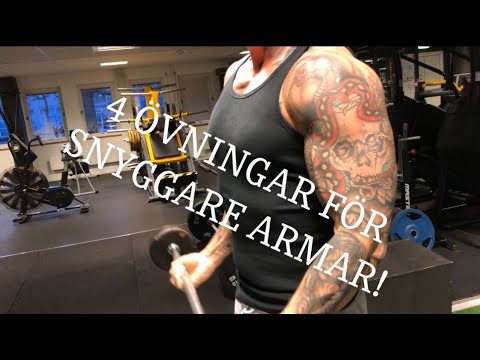 Video: Hur Man Bygger Biceps Med En Skivstång