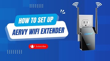 How to Set Up Aervy WiFi Extender | Aervy WiFi Extender Setup