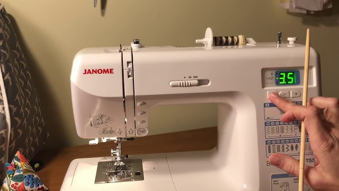 New Home by Janome Sewing Machine MY EXCEL 15S & Case, Foot Pedal, & Access