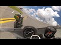 Yamaha FZR400RR VS Kawasaki Ninja 400 at Daytona 10-20-2018