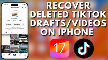 How To Recover Deleted TikTok Drafts/Videos On iPhone