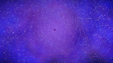 Elite Dangerous | Black hole in nebula