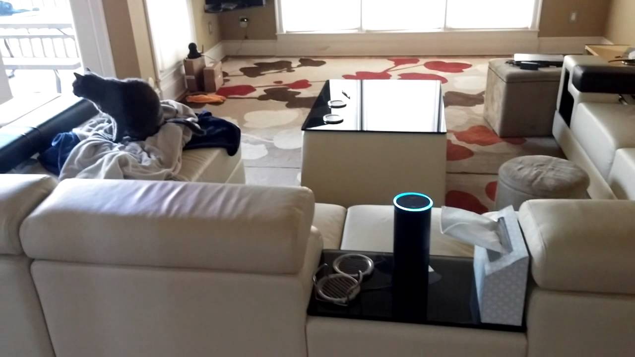 Amazon Echo Living Room Demo - YouTube