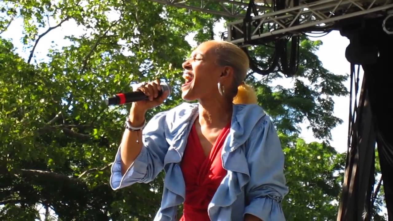 Fonda Rae & Marley Marl- Over Like a Fat Rat @ Central Park, NYC