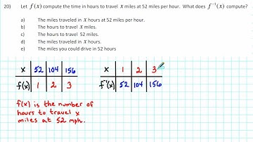 1105 RP1 020 - Interpreting the Meaning of an Inverse Function