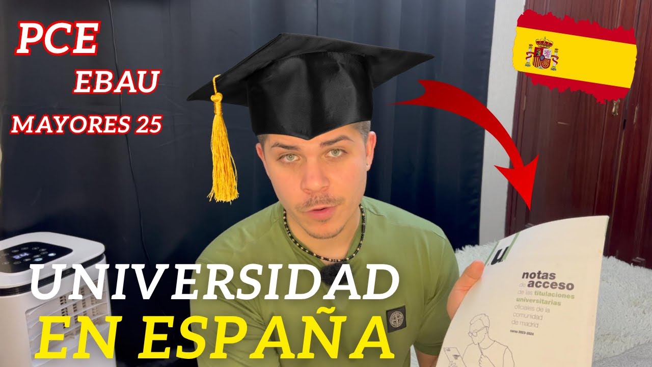 Cómo ESTUDIAR en ESPAÑA siendo extranjero y entrar a una carrera en la UNIVERSIDAD PÚBLICA.