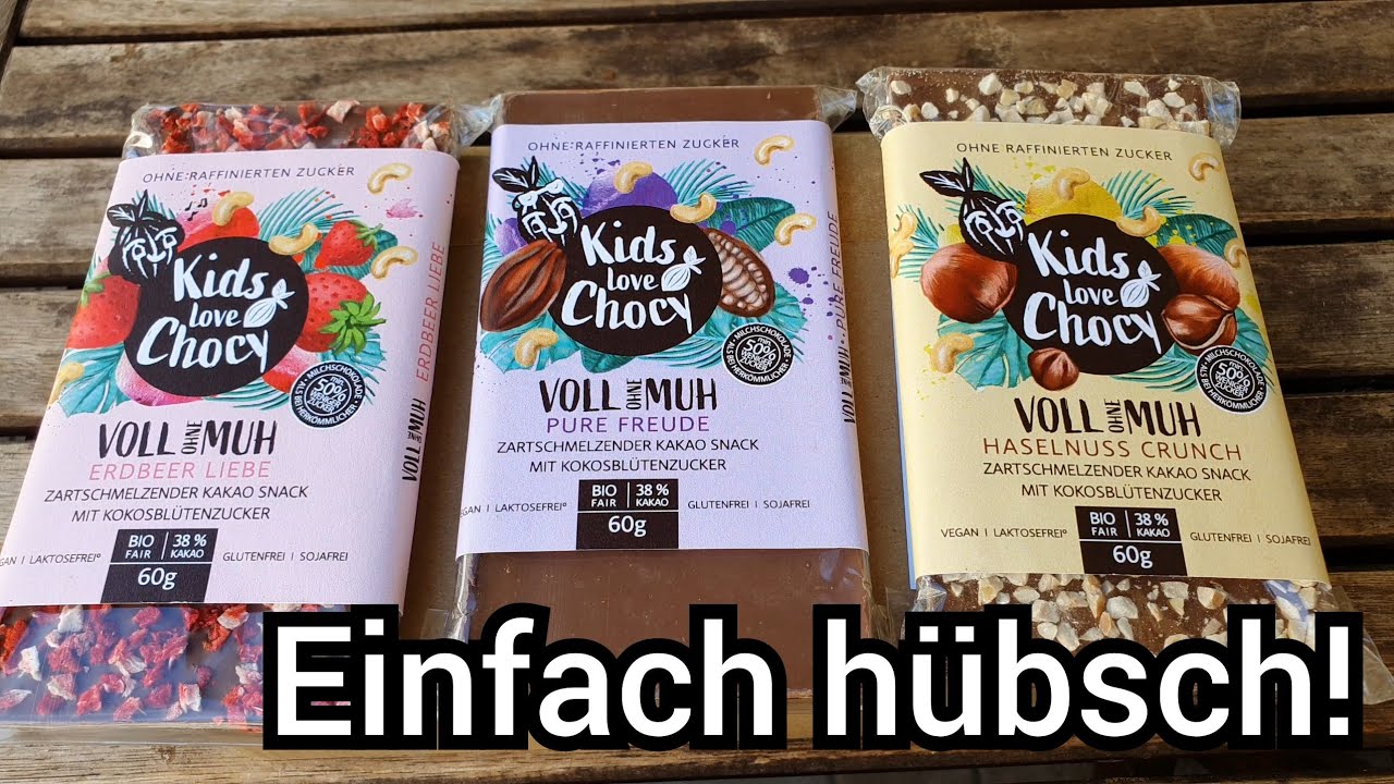 Kids Love Chocy Vegane Schokolade aus der Manufaktur FoodLoaf YouTube