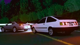 [Assetto Corsa × Initial D]東京から来た二人 VS 池谷浩一郎 & 藤原拓海 @秋名 (Eng Sub/中字)