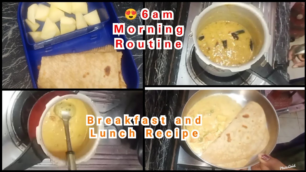 Day Starts At 6am Morning Routine in weekday Breakfast & School Quick Lunch Box Recipes😍