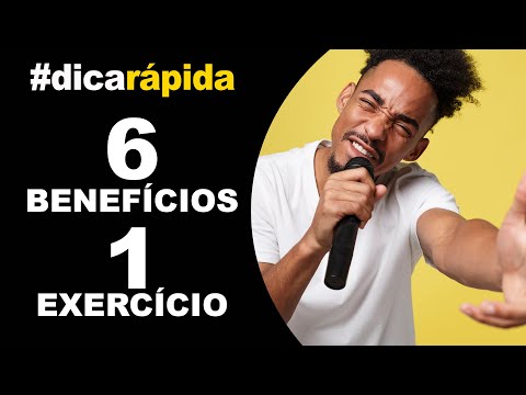 6 BENEFÍCIOS EM 1 EXERCÍCIO VOCAL