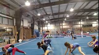 Xcel Silver aerial practice