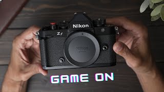 I hold a Nikon Zf!