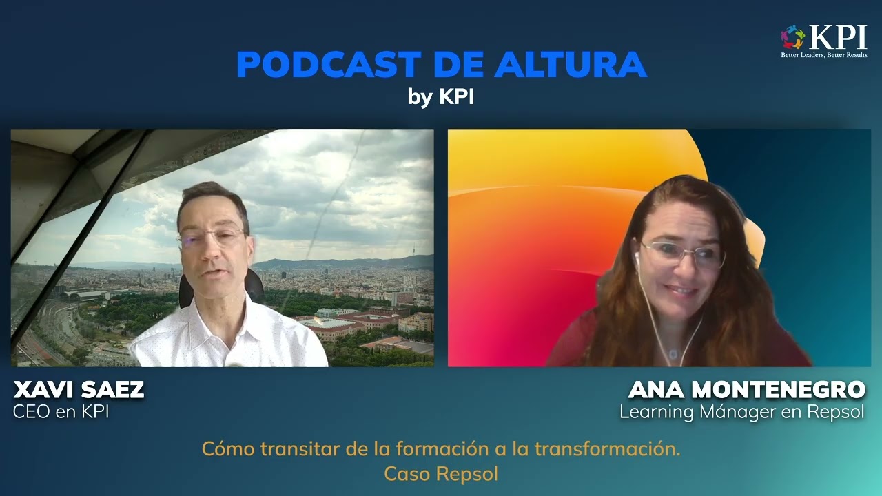 Video Podcast de Altura by KPI - Ana Montenegro Repsol: Convirtiendo la formación en transformación