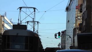 Ssz Flora Tram Blokuje Náklaďák...