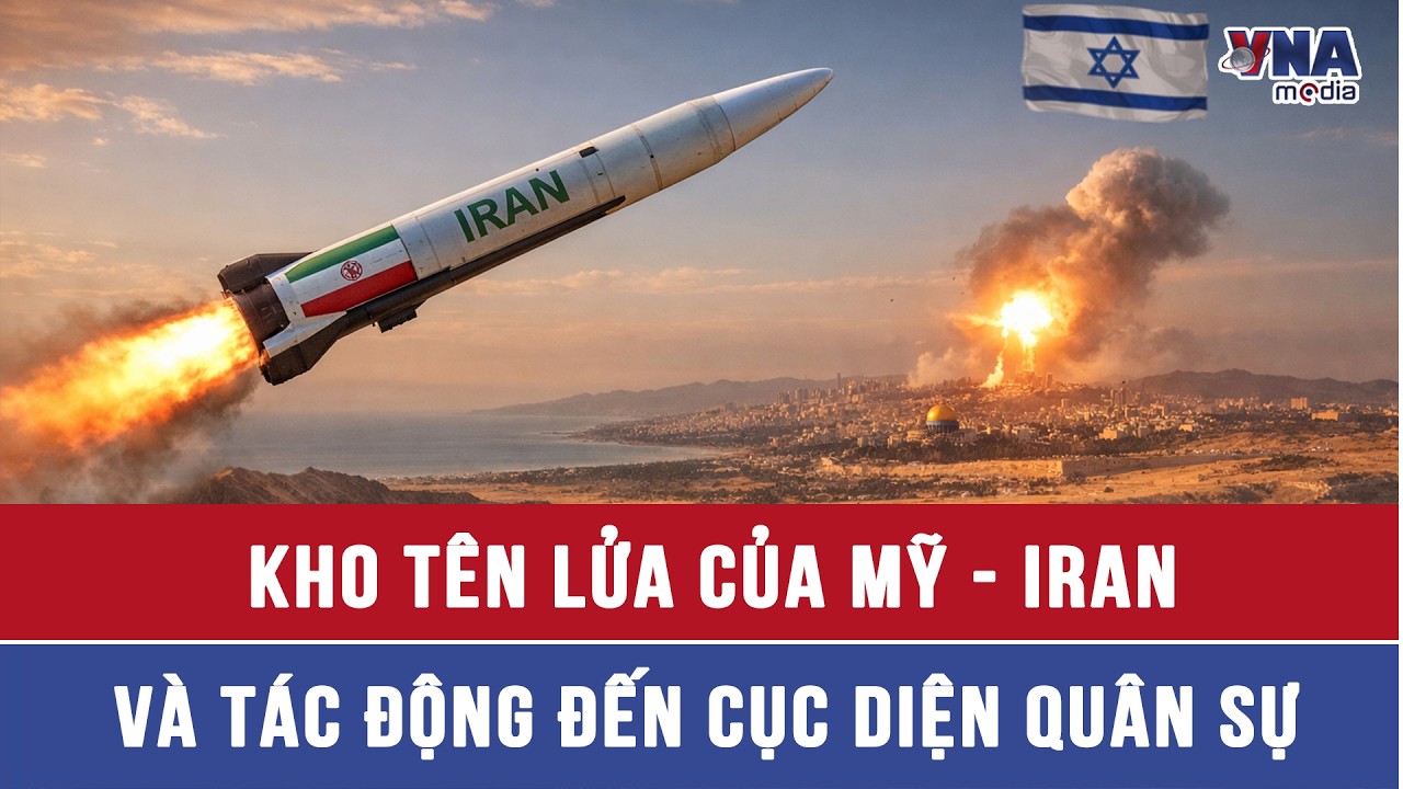 Toàn cảnh xung đột tại Trung Đông 5/3: Kho tên lửa của Mỹ - Iran và tác động đến cục diện quân sự