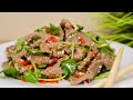 Азиатский салат с говядиной. Очень вкусный мясной салат / Asian salad with beef. Eng sub