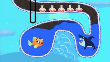 Save the fish Fishdom / Fish rescue game / ios android gameplay Walkthrough levels 741-755 Part #38
