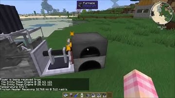 RotaryCraft Tutorial #3 - Basic Power Transfer & Smelting