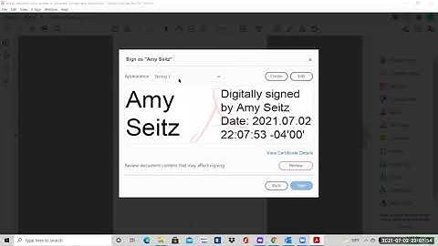 How to Sign using your Digital Certificate - PLEASE WATCH!