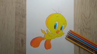 How to Draw Tweety Bird | Step-by-Step Tutorial/speed drawing screenshot 5