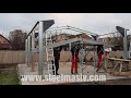 Metal garage / shed construction