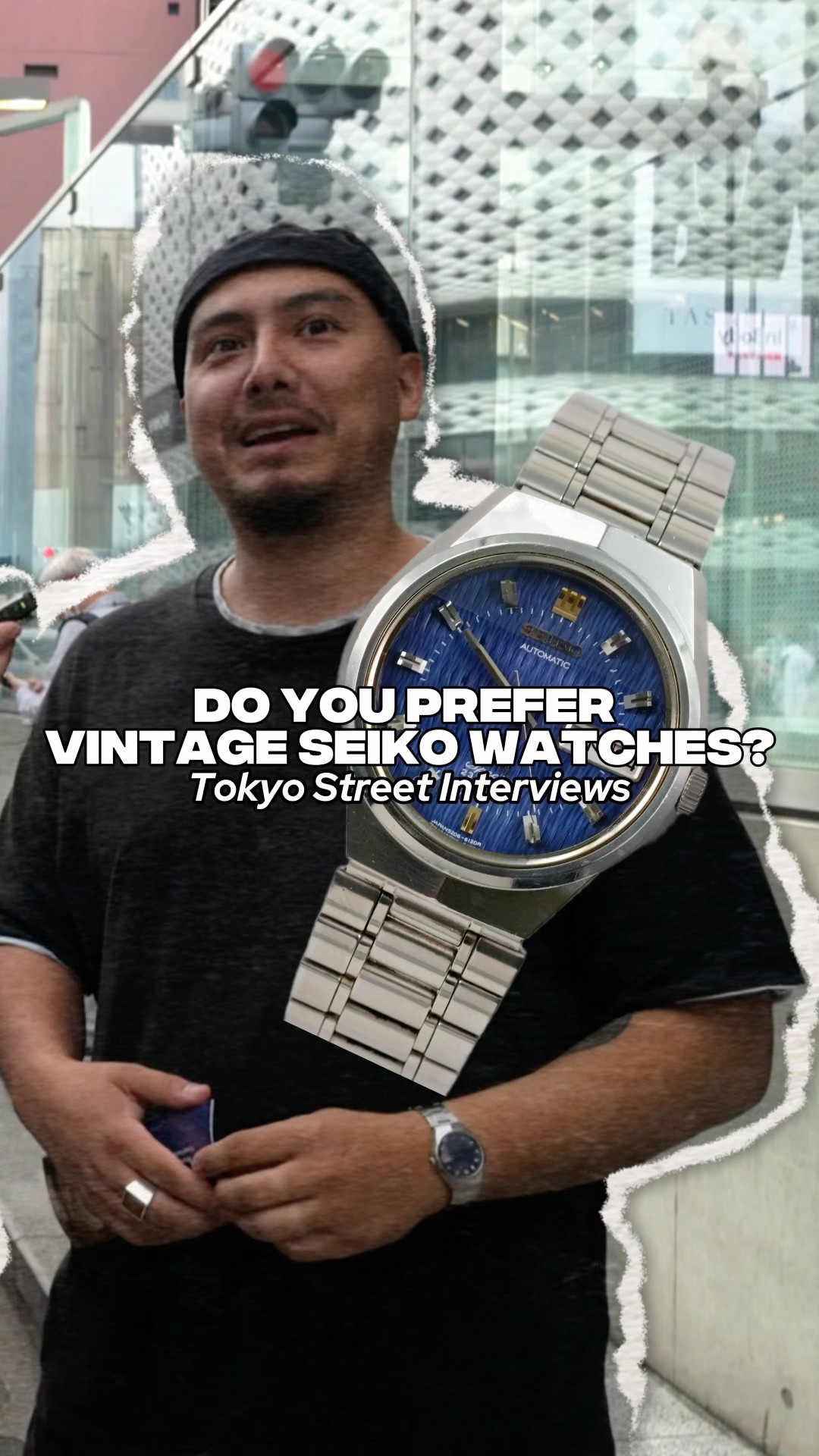 Bro had the coolest Japanese vintage on his wrist #japan #seiko