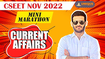 CSEET Mini Marathon | Current Affairs | Nov 2022