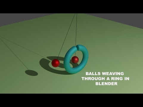 Ball through a