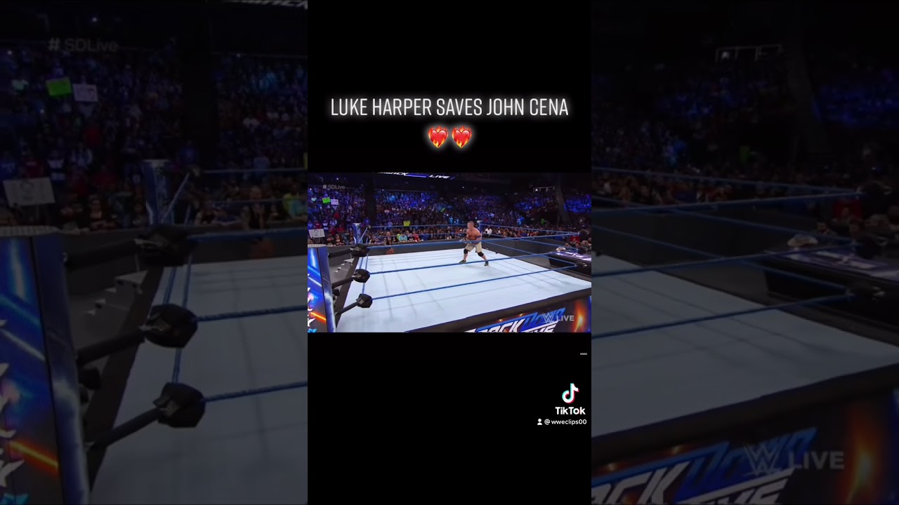 Download Luke Harper saves John cena from from Randy orton and bray wyatt❤️‍🔥❤️‍🔥