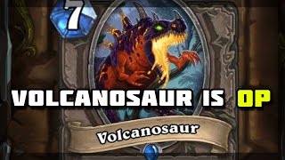 Hearthstone - Volcanosaur is OP (Journey to UnGoro)
