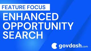 Bid Search Opportunity Matching