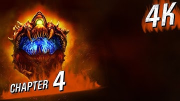 [4K 60] DOOM (2016) (Nightmare / 100%) - Walkthrough pt 4 -  Argent Facility (Beginning of the End)