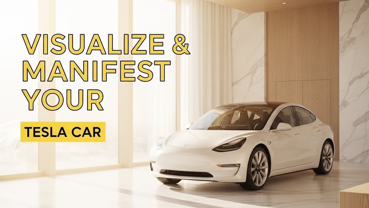 Tesla Car Affirmations — Visualization & Meditation to Manifest a New Tesla Using Law of Attraction