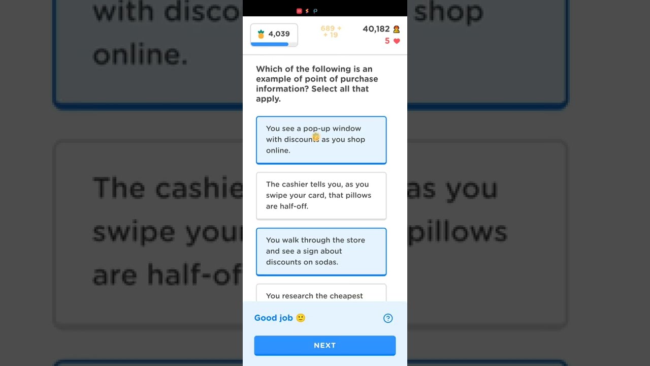 Zogo answer Shop smartly (whole module) YouTube