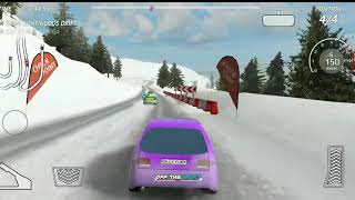 Car Racing In Arlin Snow  — Taught Snow Road Car Racing — screenshot 5