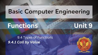 9.4.1 Call by Value | Unit 9 | BT-205 | C Programming | BASIC COMPUTER ENGINEERING | RGPV